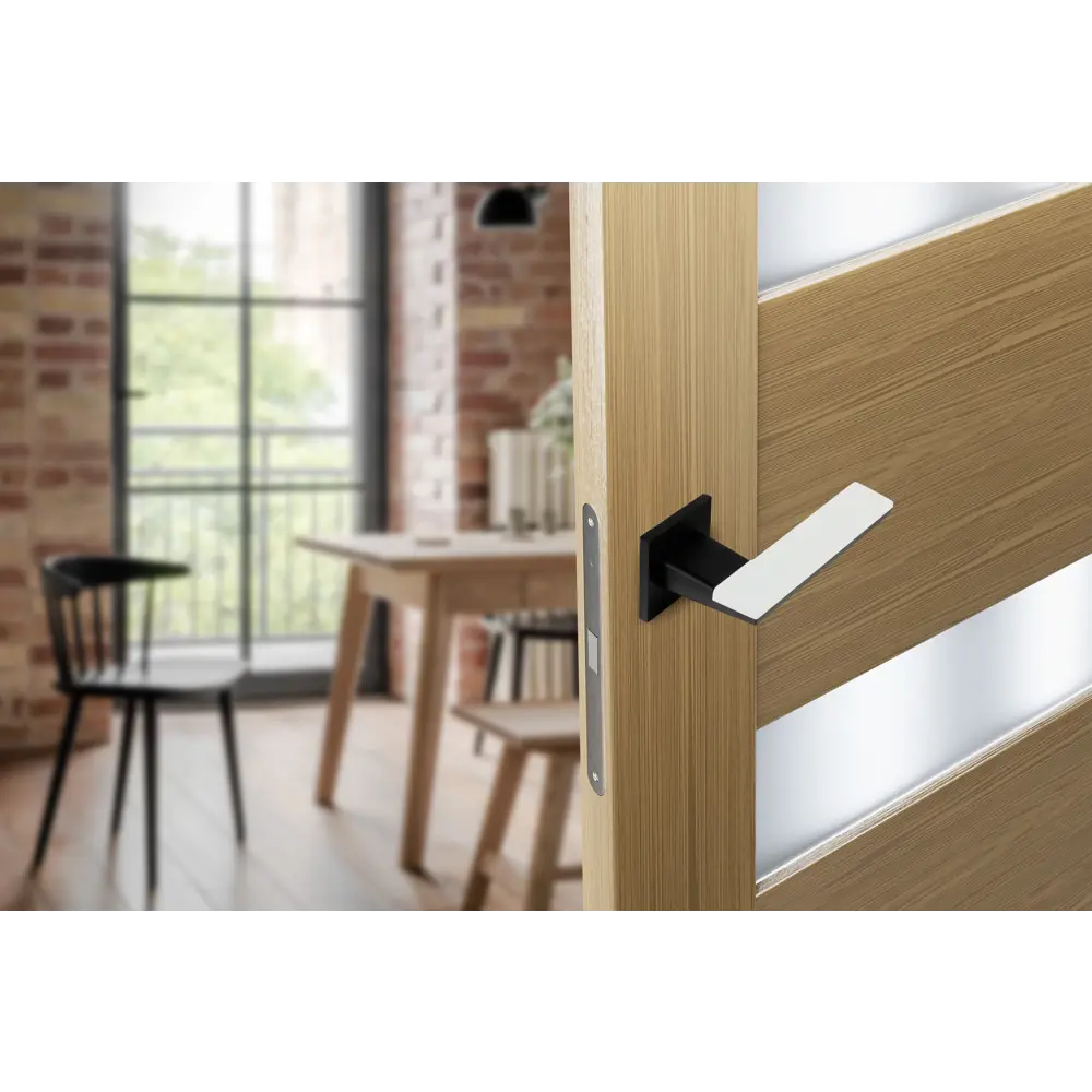 Дверные ручки EDSON EDS-119B-Q2 черные для межкомнатных дверей 85170368 STLM-0059386 - Вид №7