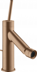 10211310 Смеситель для биде, однорычажный, со стержневой ручкой и сливным гарнитуром AXOR STARCK