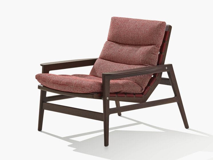 Тканевое кресло с подлокотниками Poliform Ipanema ARCH-00067567