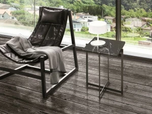 Pacini & Cappellini Квадратный мраморный журнальный столик