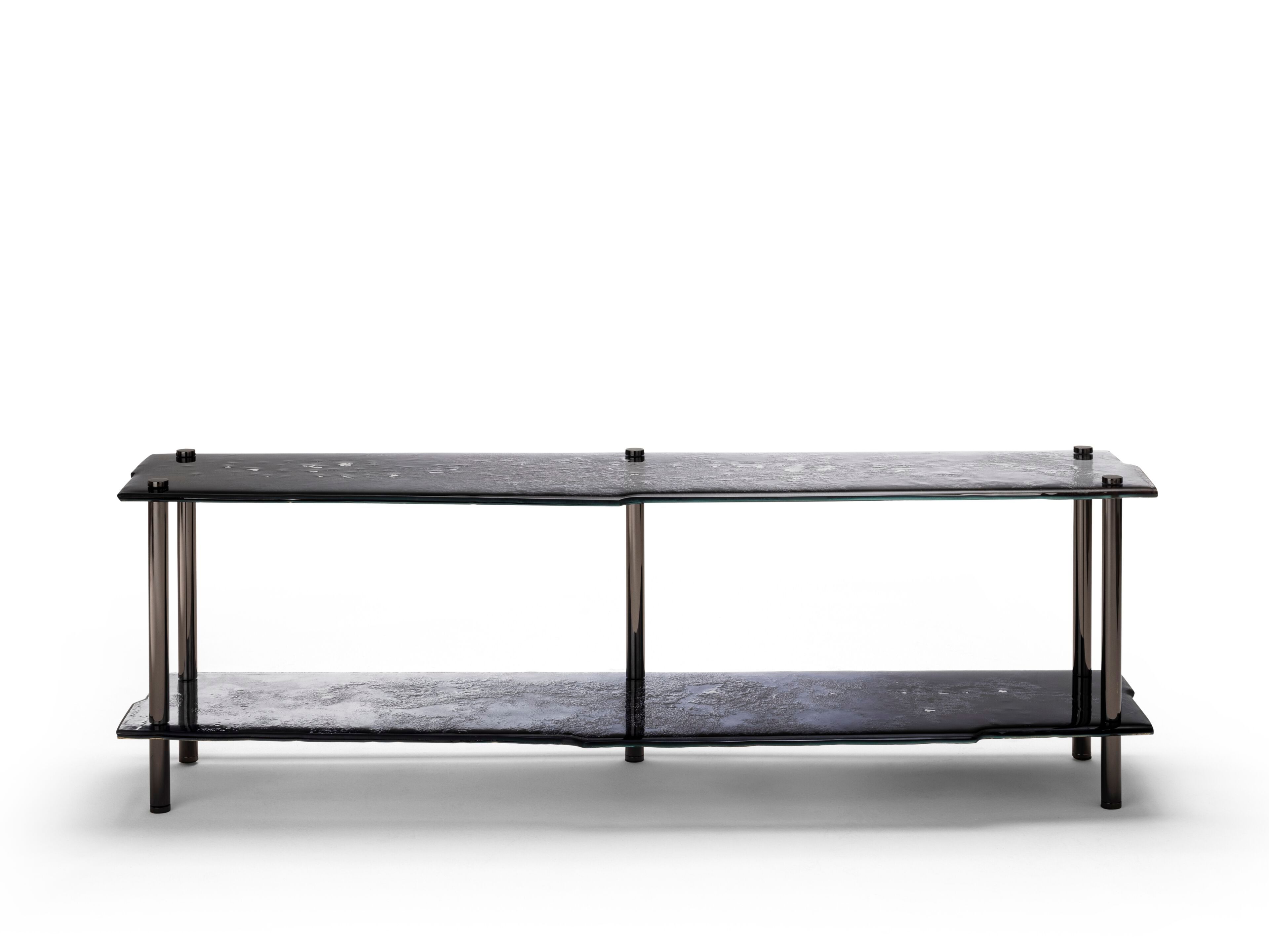 Стеклянная прямоугольная консоль ARTE VENEZIANA Melt ARCH-00055938