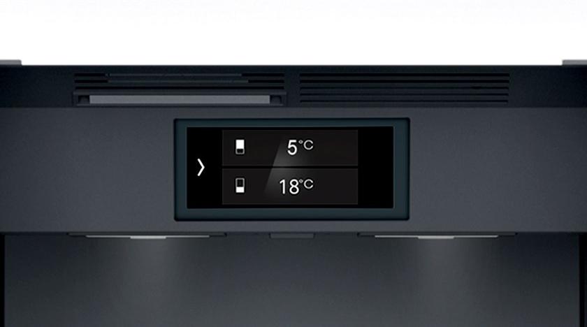 Siemens Встраиваемый винный шкаф со стеклянной дверцей класса а Iq700 Ci18wp03  - Вид №4