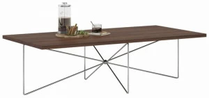 Ersa Прямоугольный журнальный столик из ламината на металлической основе Kilig