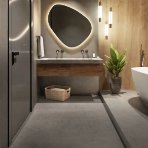91518498 Керамогранит Primavera Maderas NR113 60x60см 1.44 м² цвет dark grey, цена за упаковку STLM-0948722