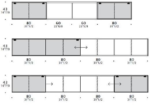 ESTEL GROUP Модульный деревянный книжный шкаф E-wall sun-id-1477357 - Вид №7