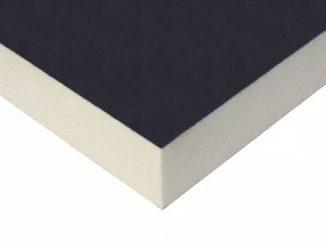 Листы с поверхностным покрытием из стеклянной пленки с добавлением минеральных волокон