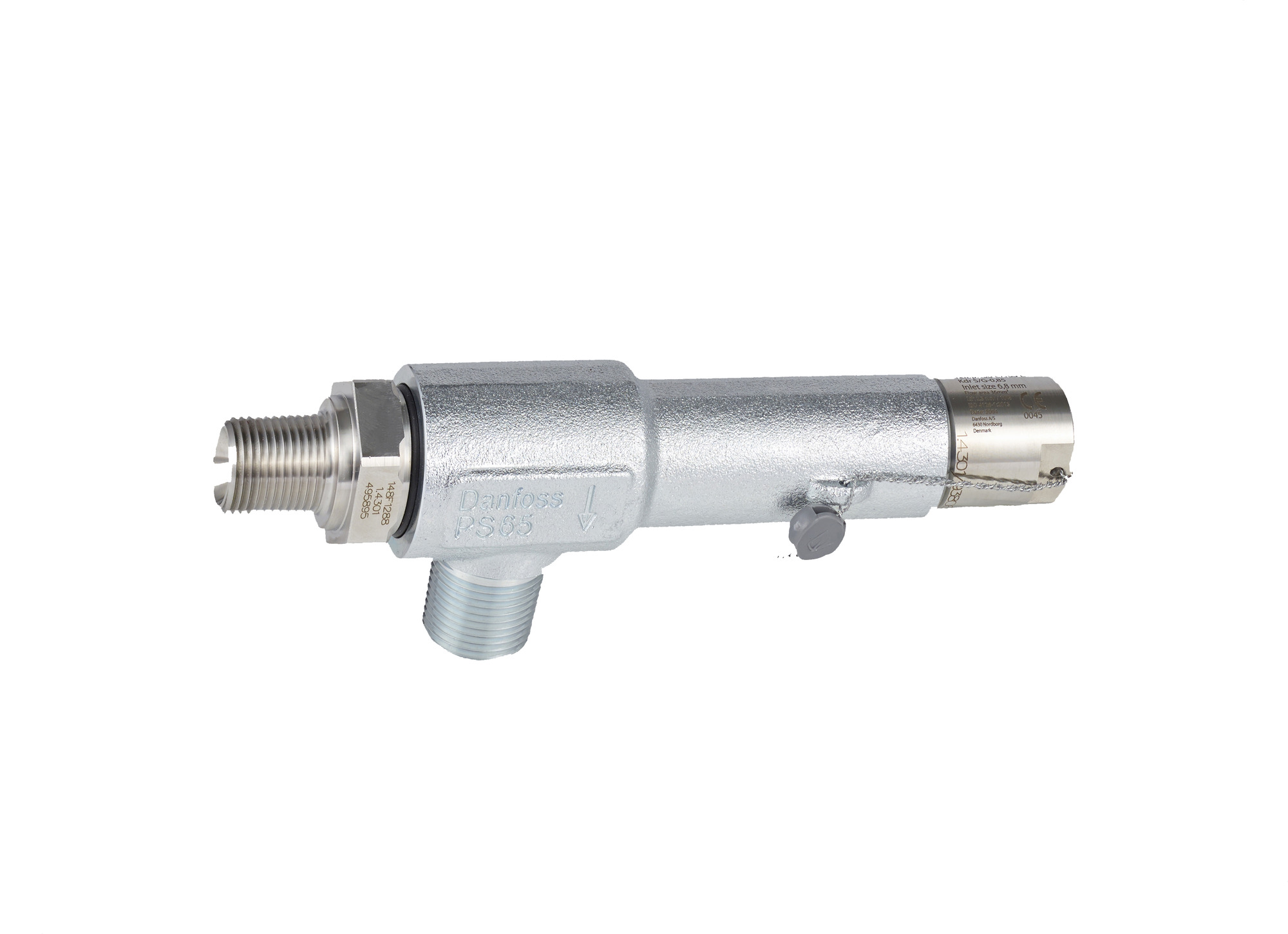 Danfoss SFA 10 — предохранительные клапаны, зависящие от противодавления с уставкой открытия 10-65 бар SFA 10H T 247 Клапан предохранительный 148F4247  - Вид №10