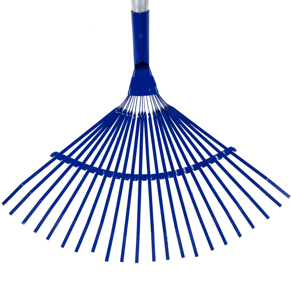 Грабли веерные 22 зуба 165 см сталь, с черенком Инструм-Агро STLM-2134764 - Вид №1