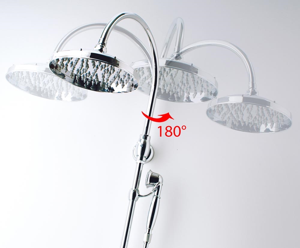 L01526 Душевая колонна RETRÒ COLUMN Ø 230 mm BOSSINI  - Вид №6