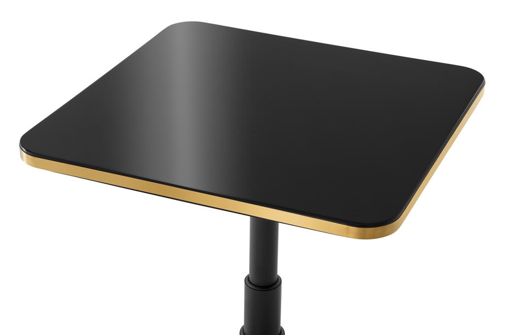 Обеденный стол черный квадратный 74 см Avoria Square от Eichholtz EICHHOLTZ  246096 Черный  - Вид №1