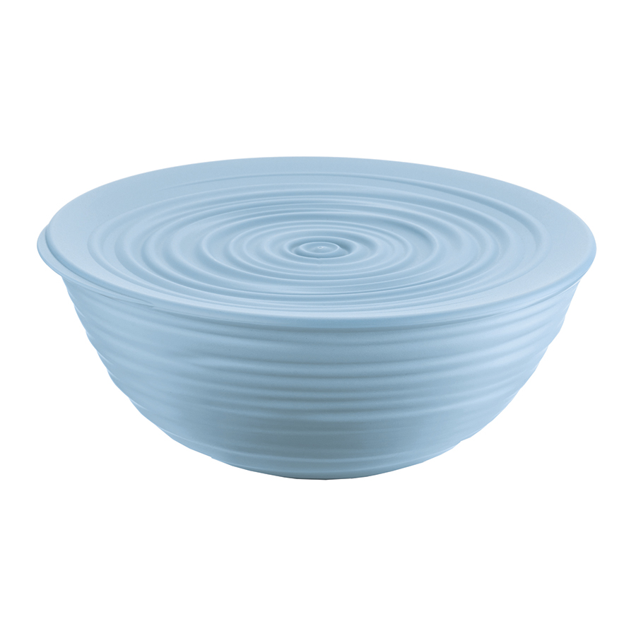 175002157 Миска с крышкой tierra, D25 см, голубая Guzzini 