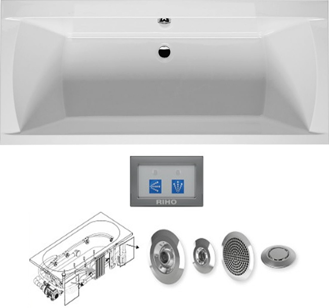 BA6900500000000_top1 Ванна Riho Julia Santreyd - Вид №3