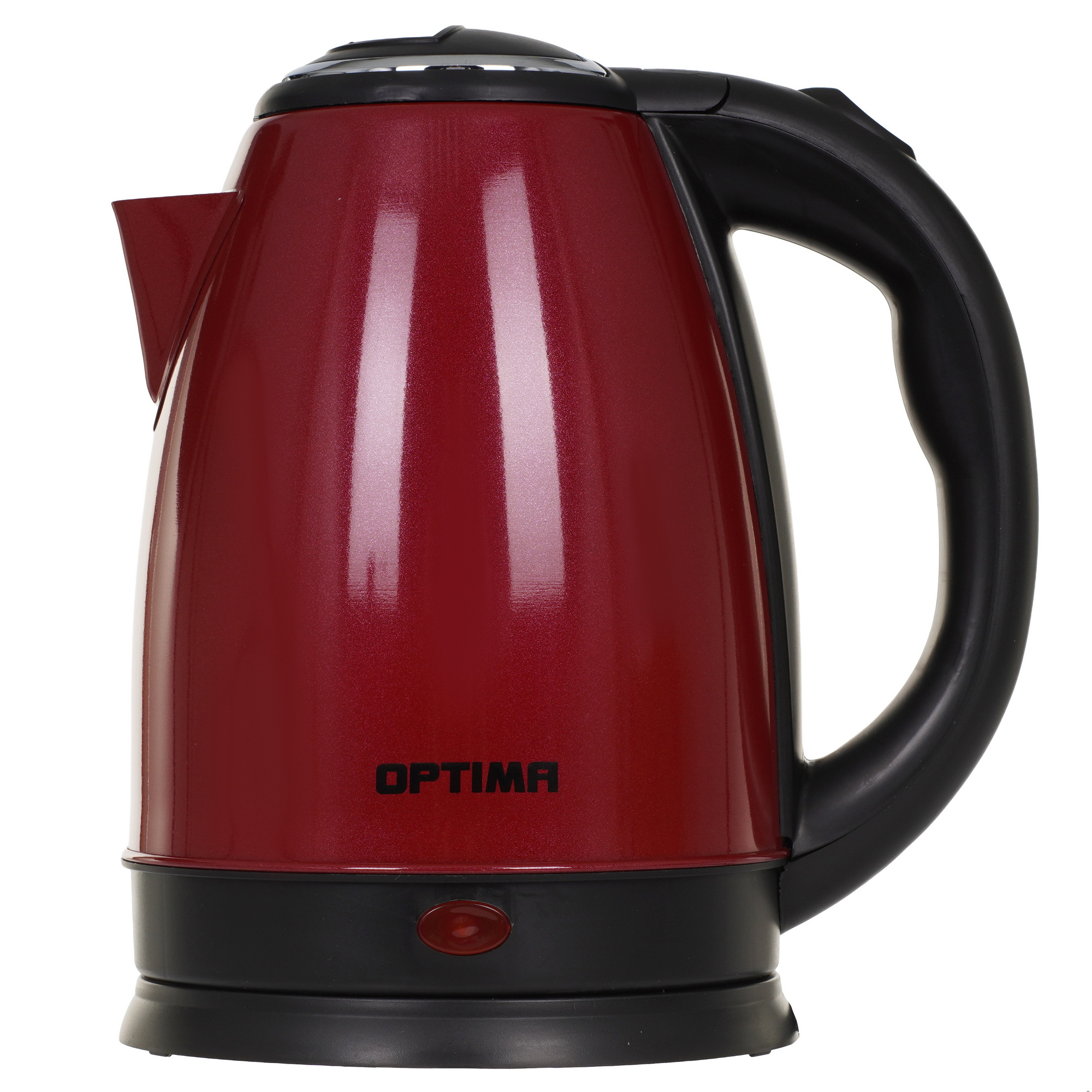 9269566 Электрочайник OPTIMA EK-1808SS бордовый STDN-0021878