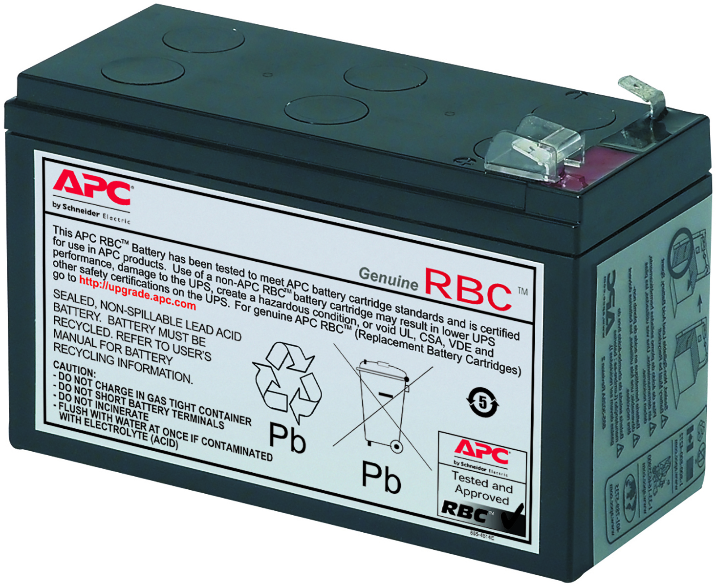 APCRBC106 replacement battery cartridge #106 APC Santreyd 