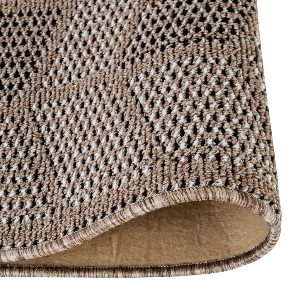 Дорожка ковровая «Зиг-заг 020-19171» 1 м, цвет бежевый РОЯЛТАФТ STLM-2111505 - Вид №2