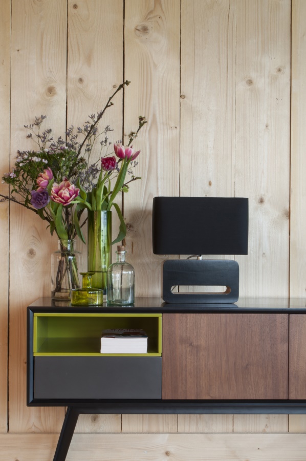 Лампа настольная Wood, белая Zuiver 5000803 - Вид №3