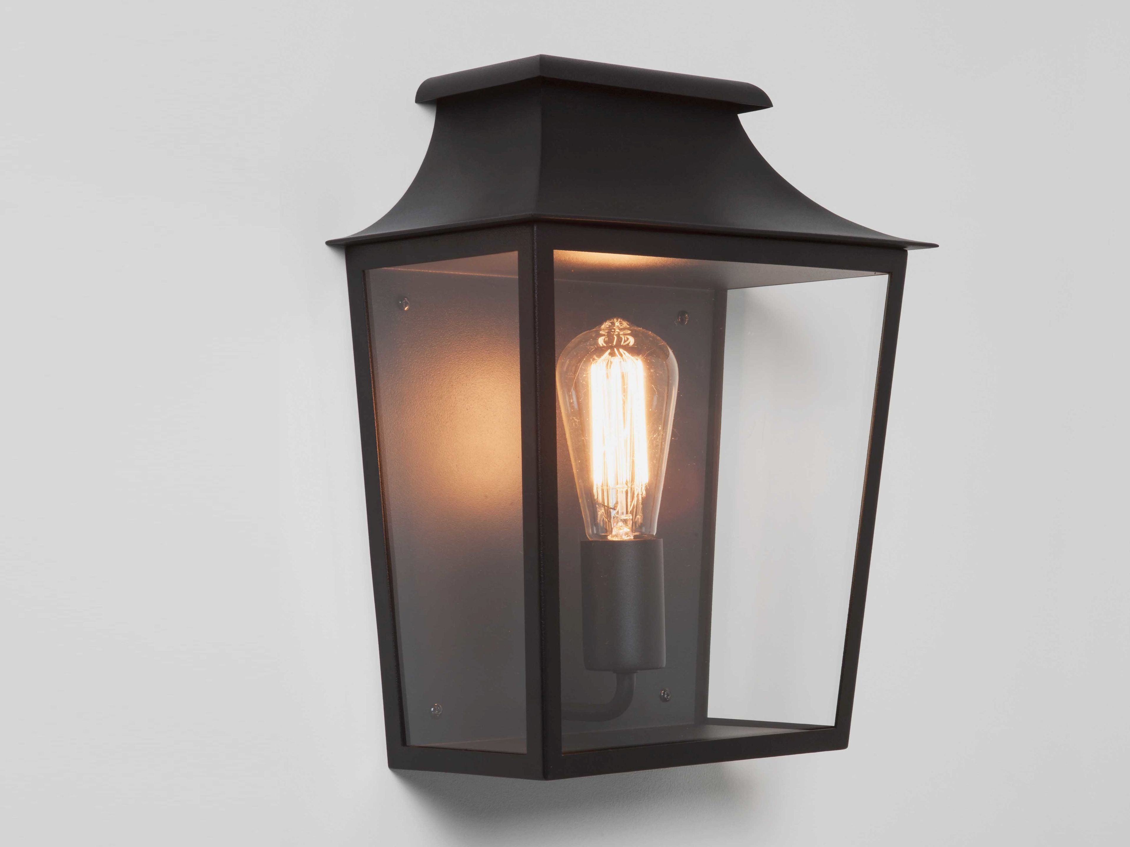 Сталь и стекло затемнения открытый настенный светильник Astro Lighting ARCH-00151218