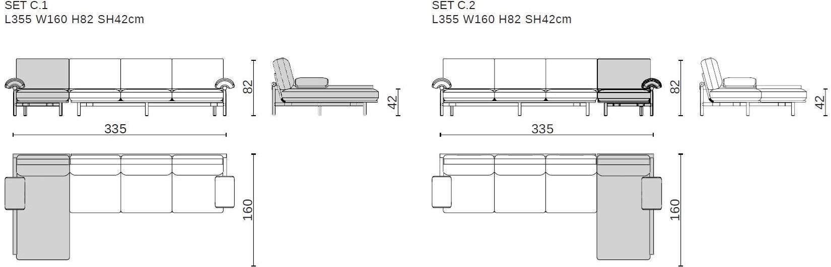 District Eight Модульный диван в дубе Stilt M2016  - Вид №10