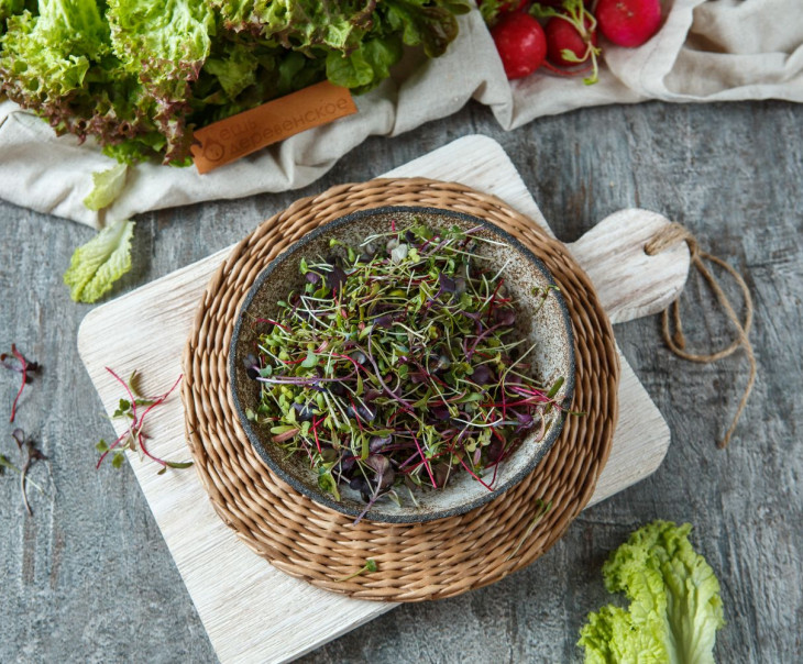 6248 Микс из микрозелени "Ай да микс" Вкусляндия 