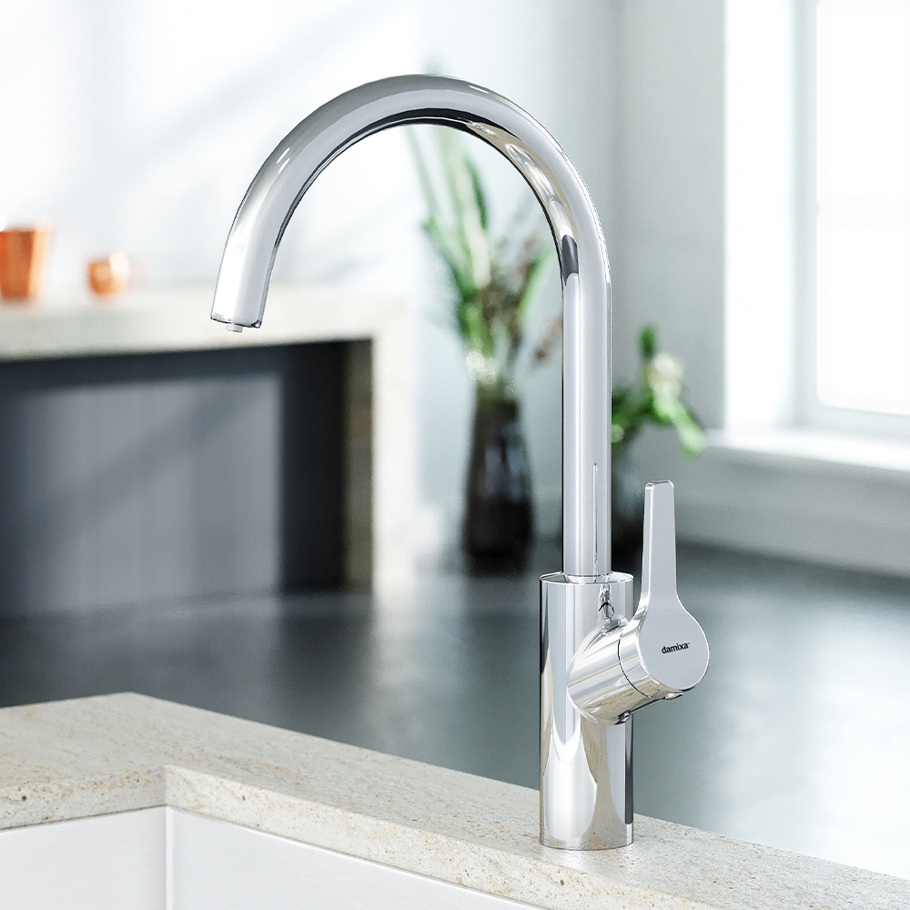 DX310720000 смеситель для кухни хром Damixa Eclipse