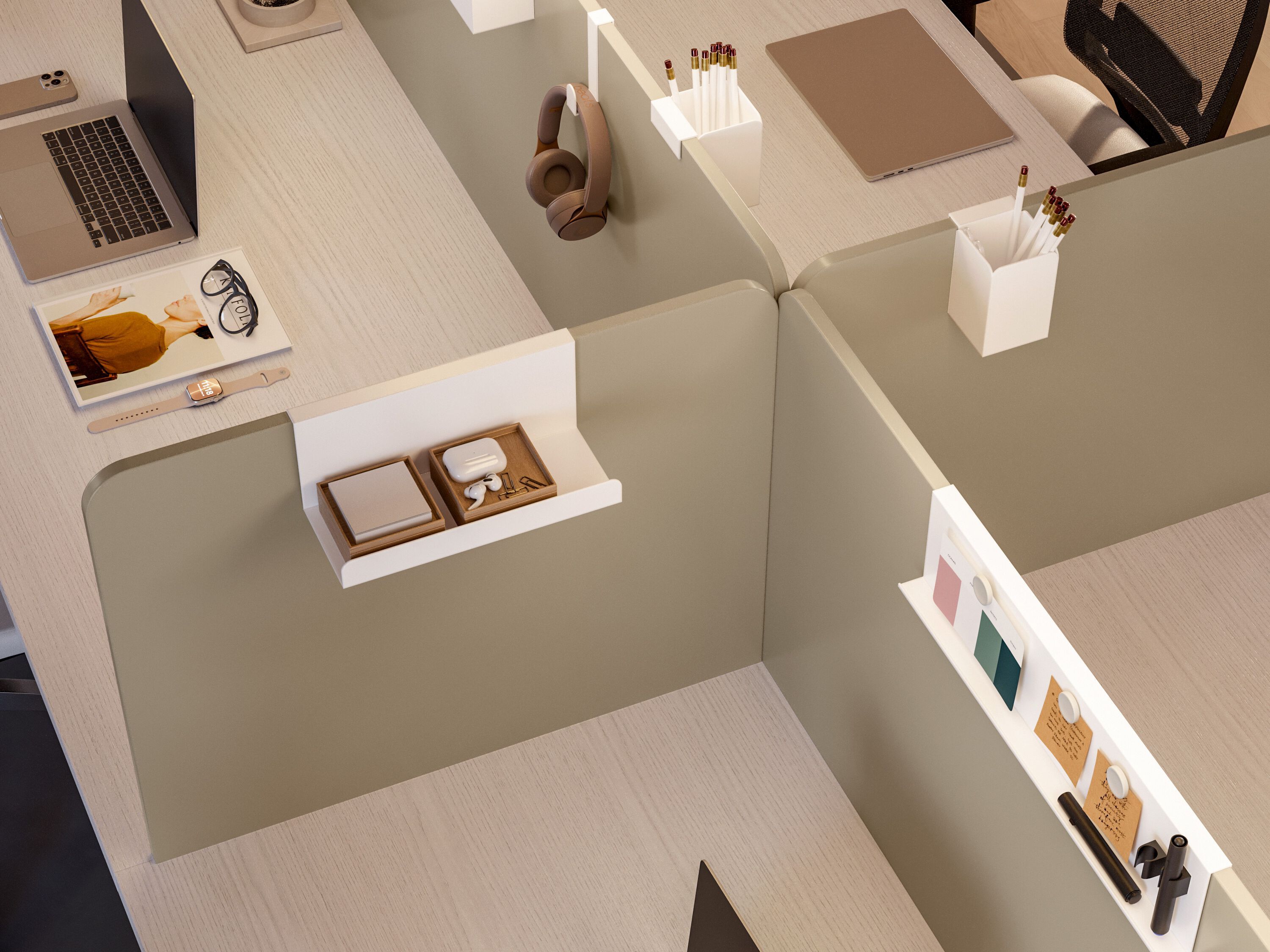 Панель перегородки стола Giessegi OfficeTime ARCH-00120453 - Вид №4