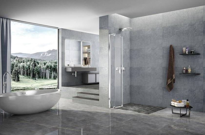 Duka Хрустальный душевой бокс с откидной дверцей Arreda – soluzioni a sé stanti sun-id-1442460 - Вид №1