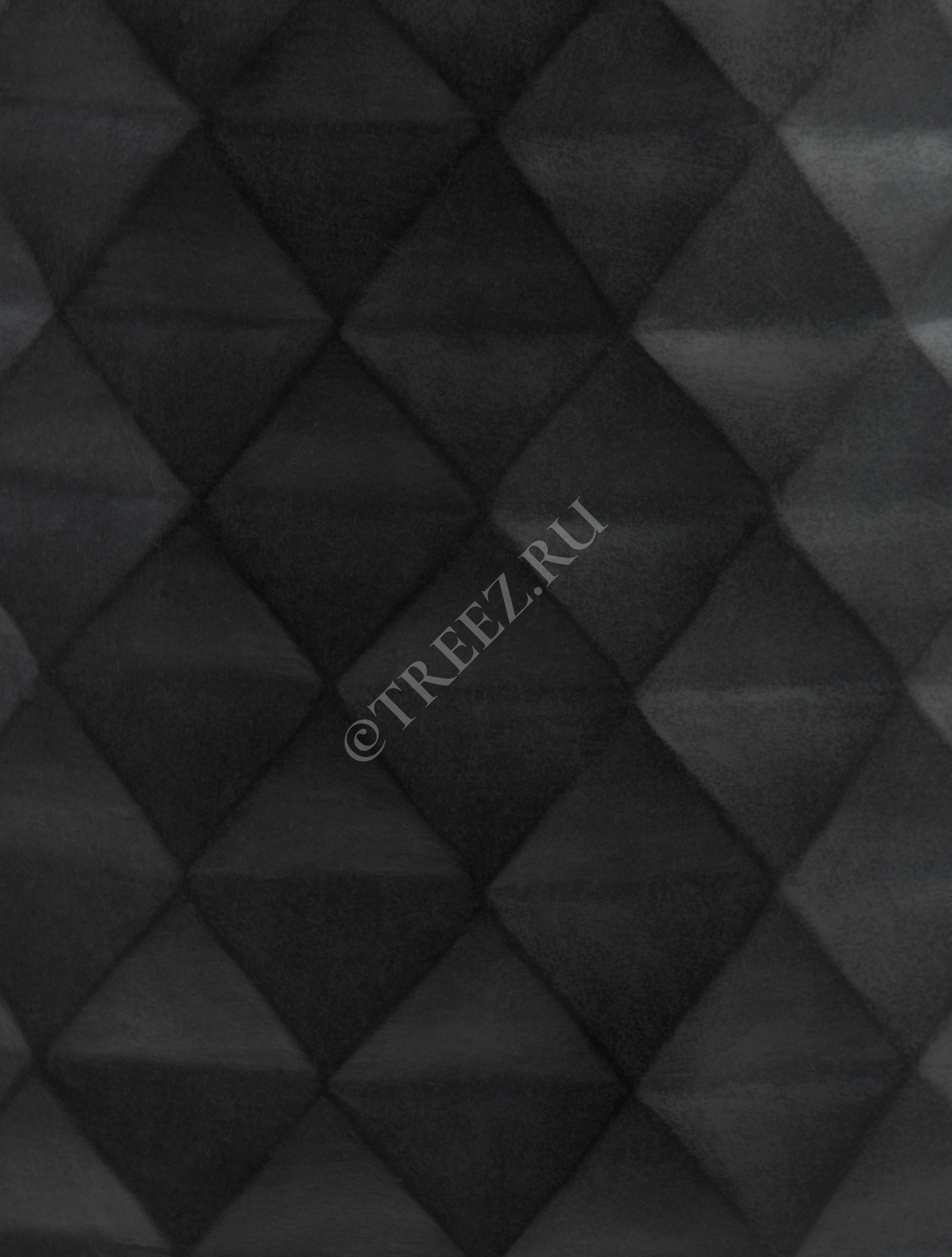 41.1020-0037-BLCK-30 Кашпо  ERGO - серия Diamond - Чаша-конус - Антрацит Цветочная коллекция  - Вид №1