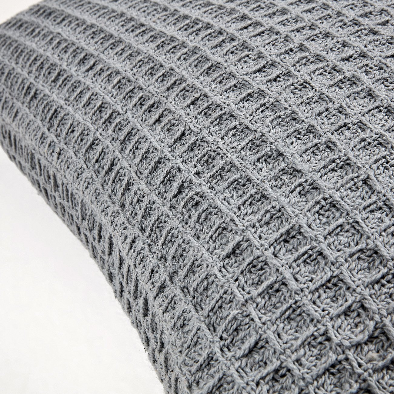 Чехол на подушку Shallow 45x45 серый от La Forma LA FORMA ОДНОТОННЫЕ 299190 Серый  - Вид №3