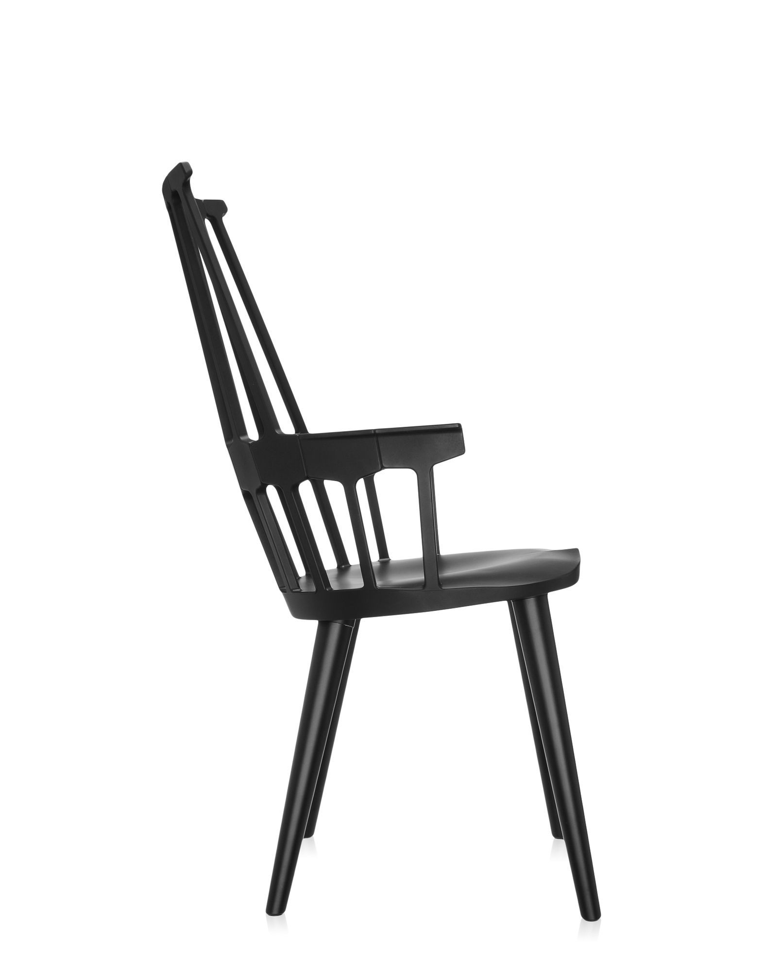 Стул из инженерного пластика с подлокотниками Kartell COMBACK ARCH-00047836 - Вид №21
