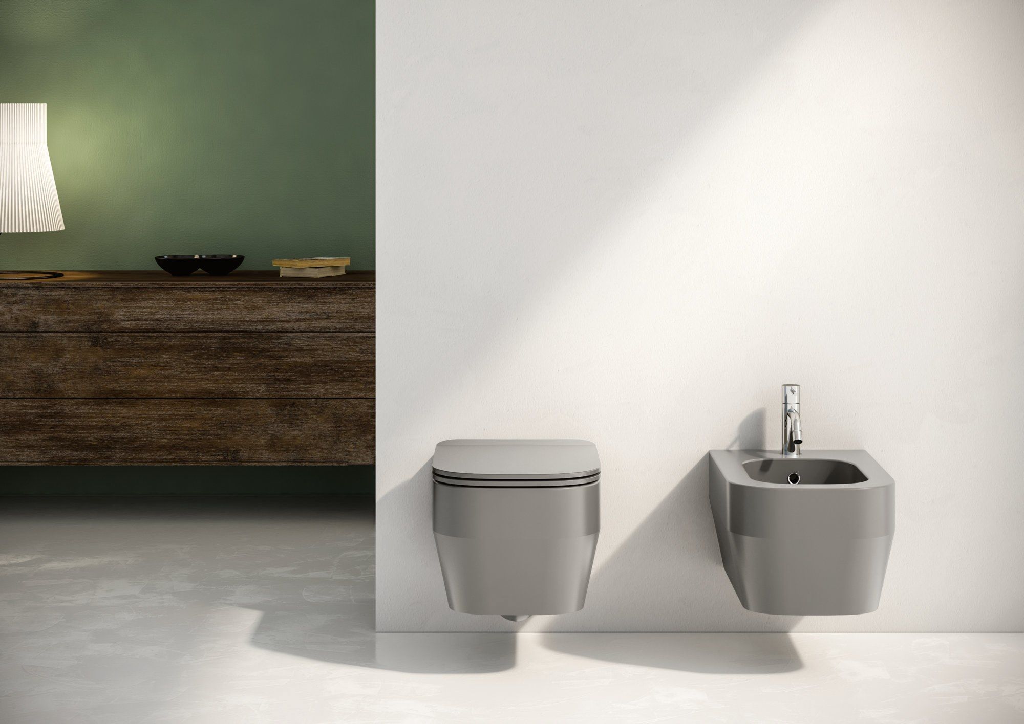 Подвесное биде из стекла с переливом Olympia Ceramica все evo ARCH-00022572 - Вид №10