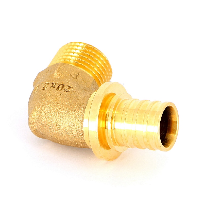 Угол Н Rehau 20х1/2" бронза 366089 - Вид №3