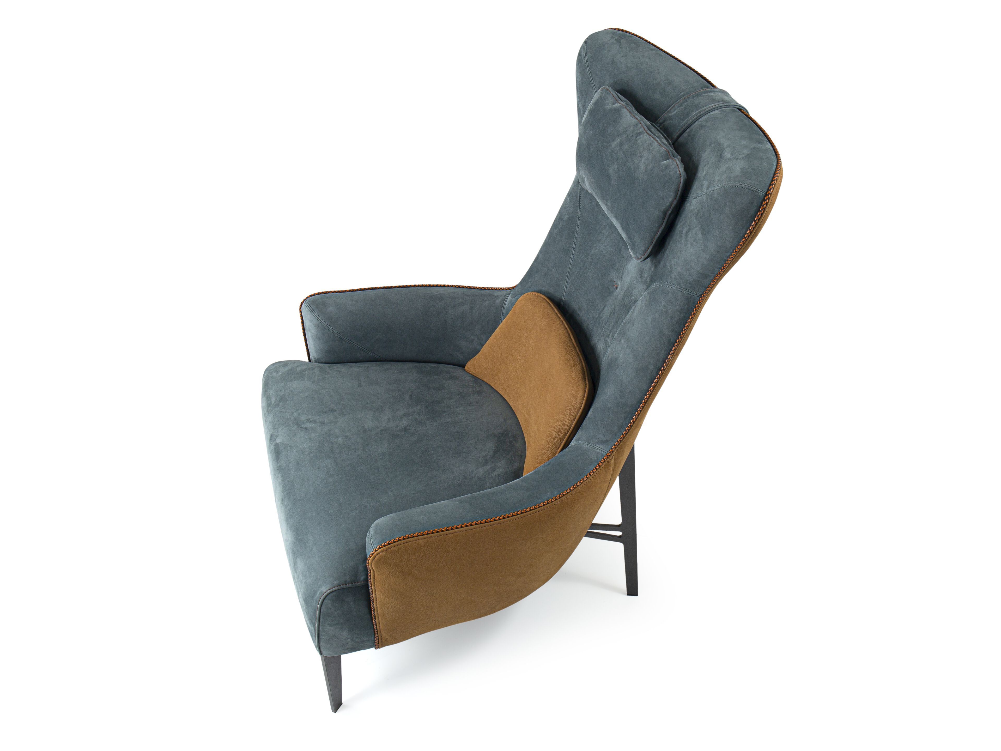 Кожаное кресло bergère Borzalino MIA ARCH-00108030 - Вид №3