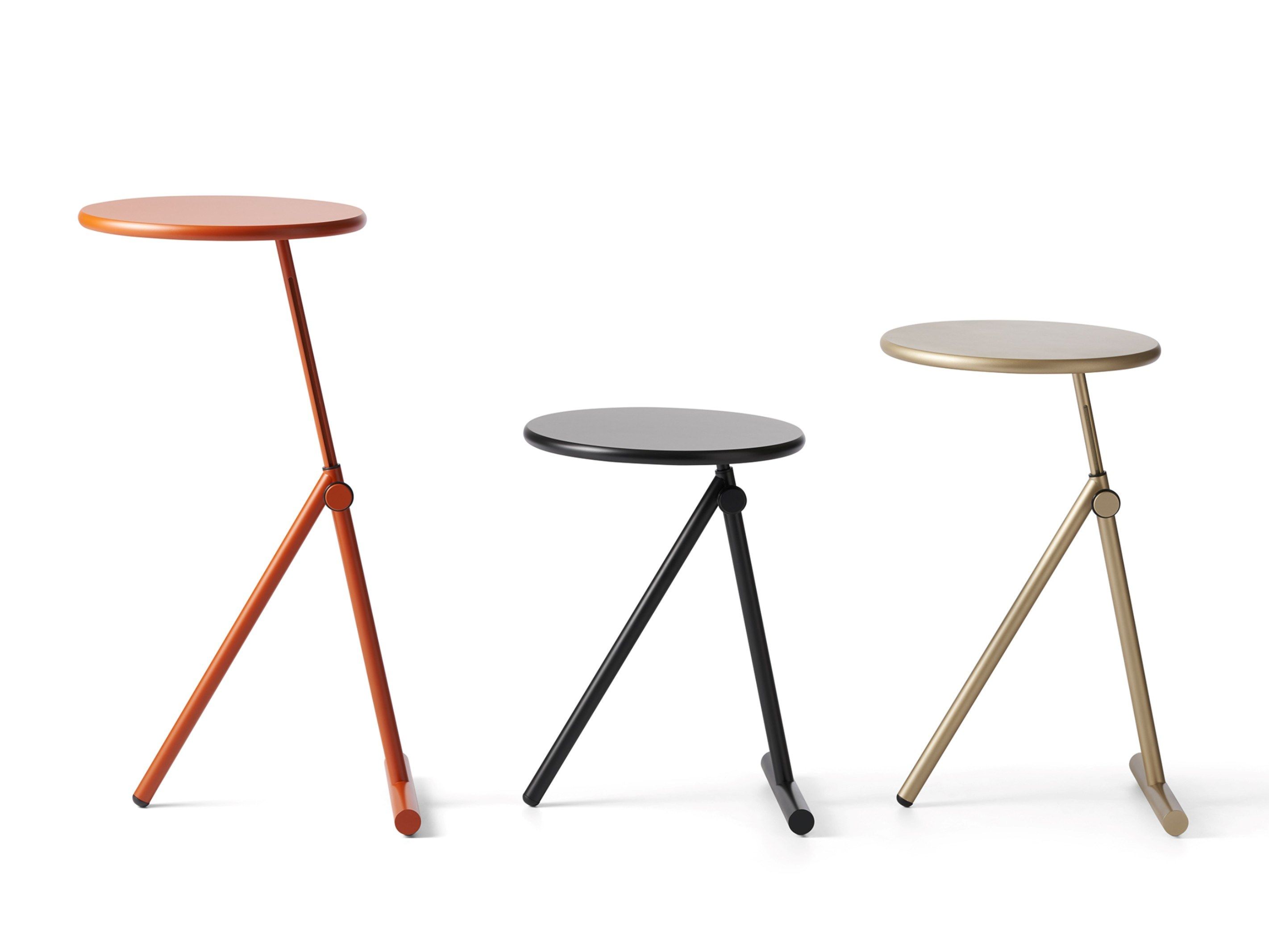 Регулируемый по высоте круглый журнальный столик с колесами Opinion Ciatti KOJI ARCH-00052625 - Вид №1