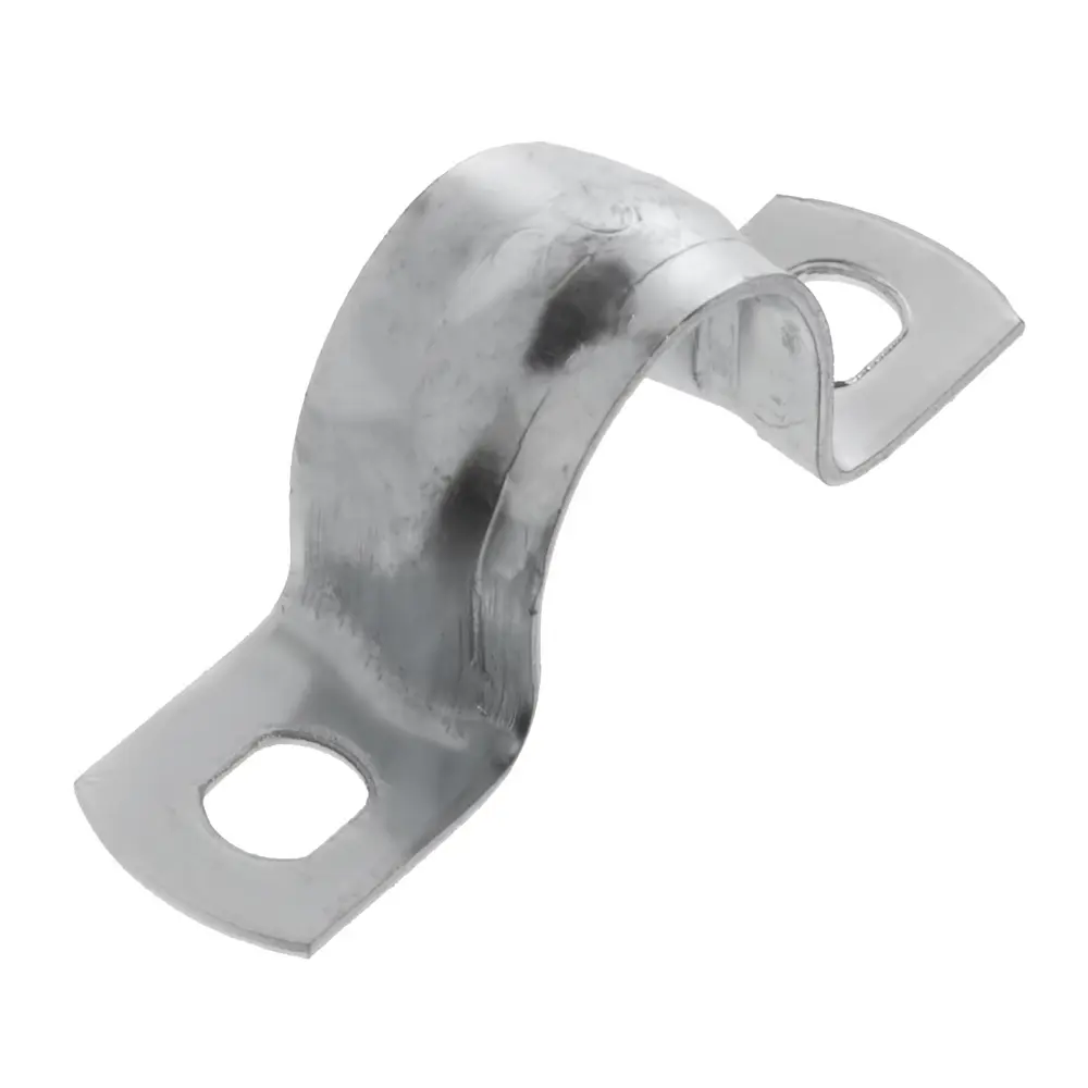 ЭКОПЛАСТ Скоба крепежная оцинкованная D20 мм для труб и кабелей (5 шт) 18176725 STLM-1409801