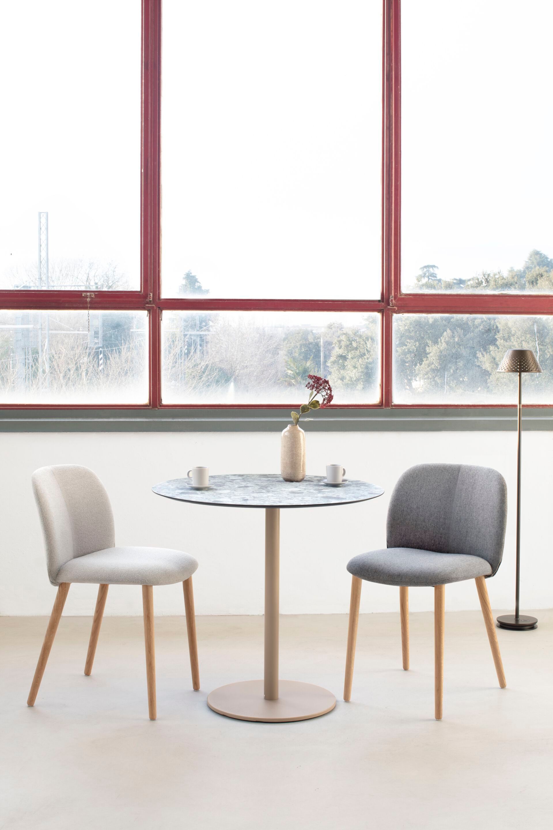 Тканевый мягкий стул с деревянными ножками S-CAB Mentha ARCH-00093747 - Вид №13