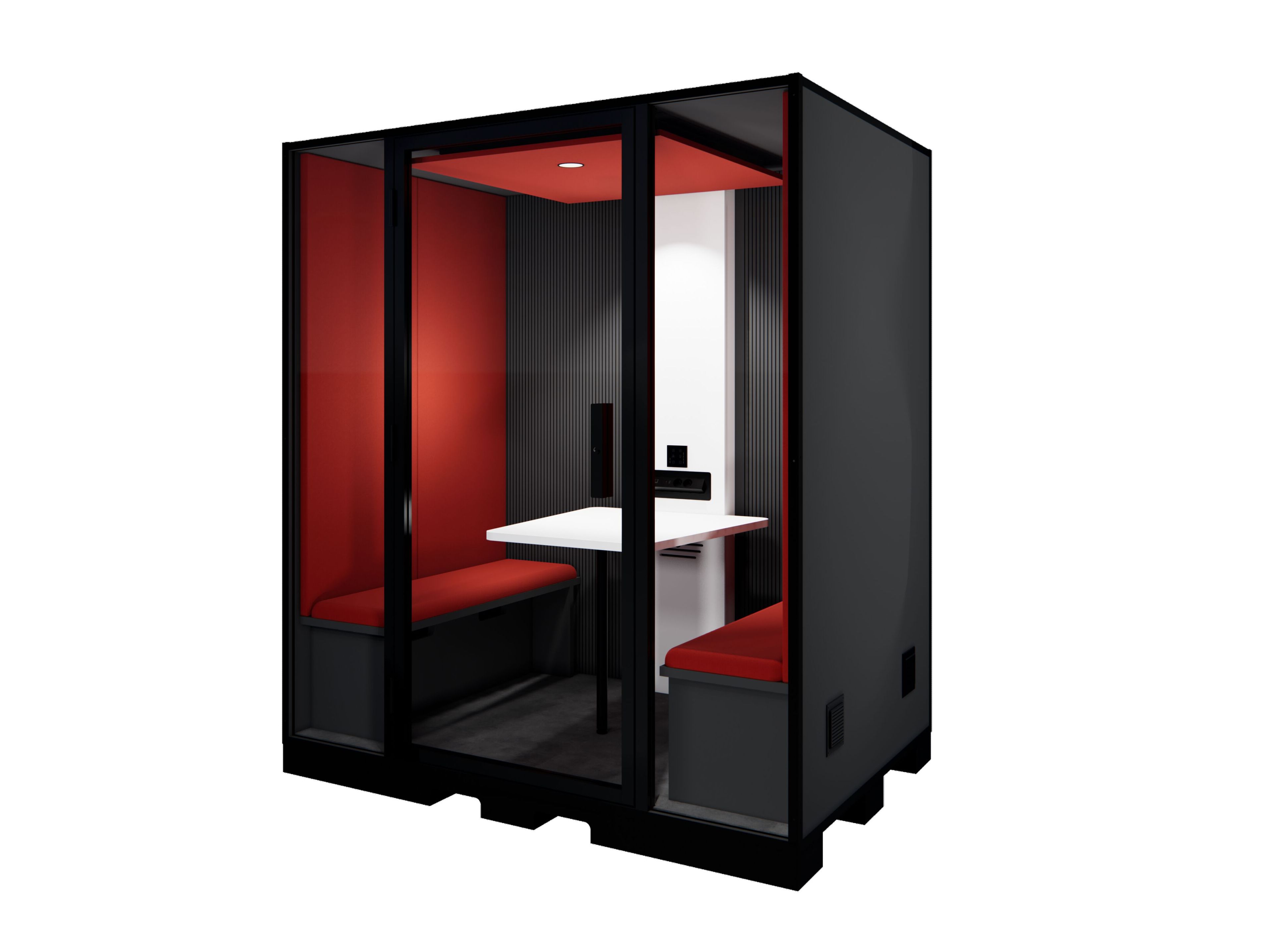 Акустическая офисная кабина со встроенным освещением Blabla-Cube Indus ARCH-00080944 - Вид №3