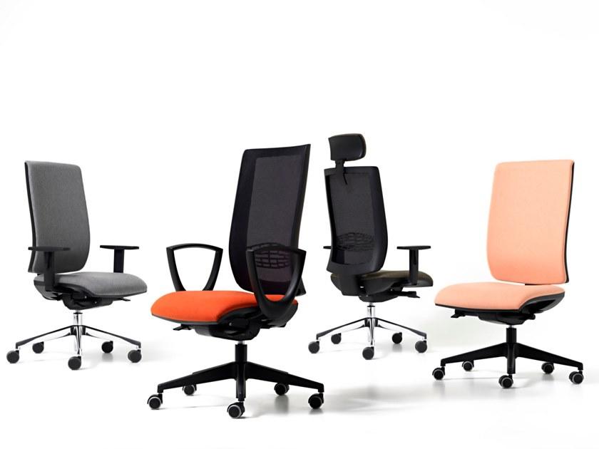 Diemme Офисный стул из 5-спицевой сетки с подголовником Goal sun-id-1390007 - Вид №3