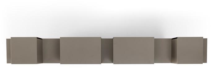 AMURA Модульный открытый книжный шкаф из металла Eresia Am038.er13 - Вид №5