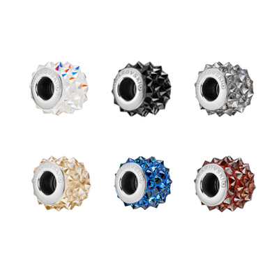 180901 Бусина стеклянная Crystal AB 11.5 мм 2 шт в тубе кристалл Сваровски 