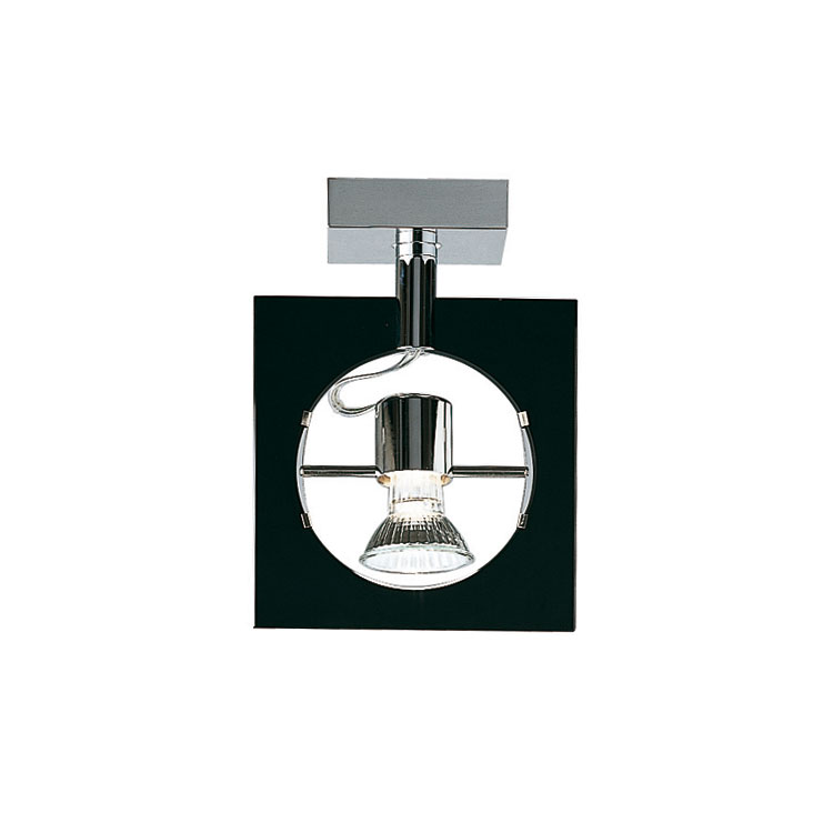 Светильник настенный черный Fabbian D36G0102 FABBIAN  00-3882493 Черный  - Вид №1