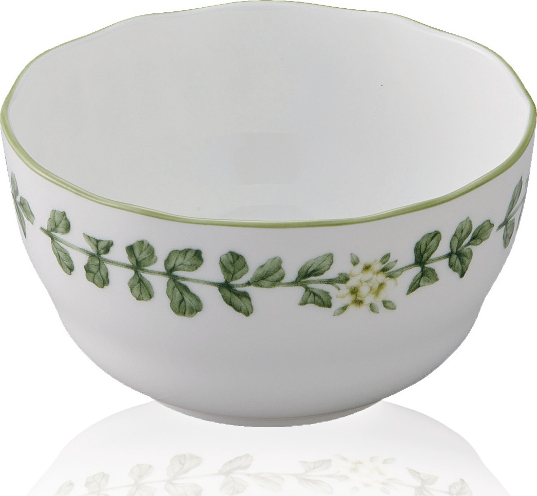 10662712 Noritake Салатник индивидуальный Noritake "Английские травы" 11см Фарфор костяной 