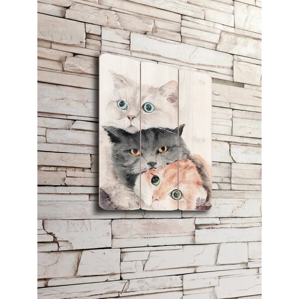 Картина на МДФ Котята 30x40 см POSTERMARKET STLM-2013117 - Вид №3