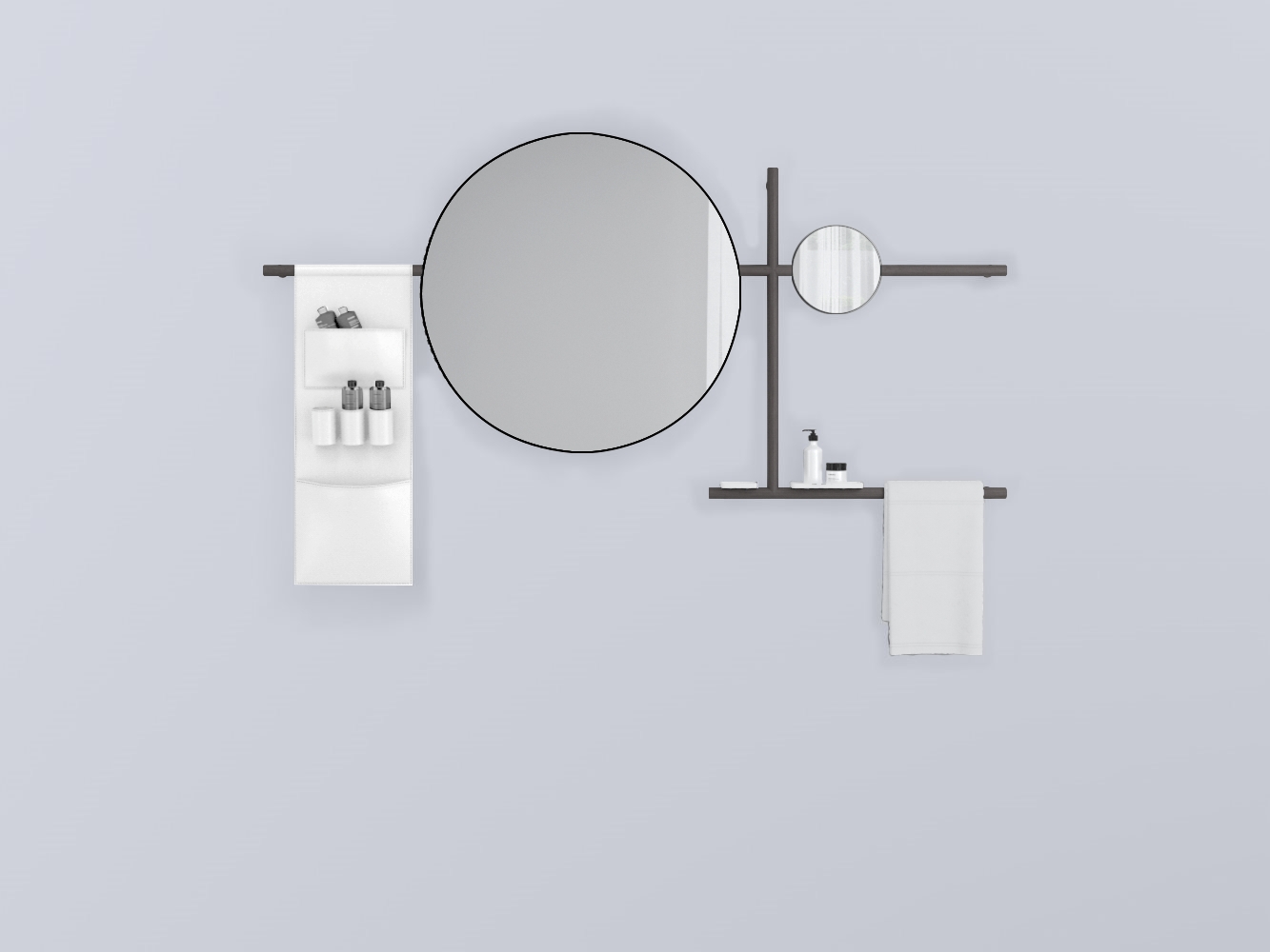 SWSTTE-RG+SWSPT-NM+SWSPI-NM+SWM10-BI+SWM20-BI+SWSCT-BI . круглый стали cielo Siwa Ceramica Cielo