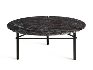 Круглый мраморный журнальный столик