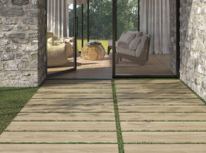 Напольная плитка из керамогранита / напольная плитка под дерево