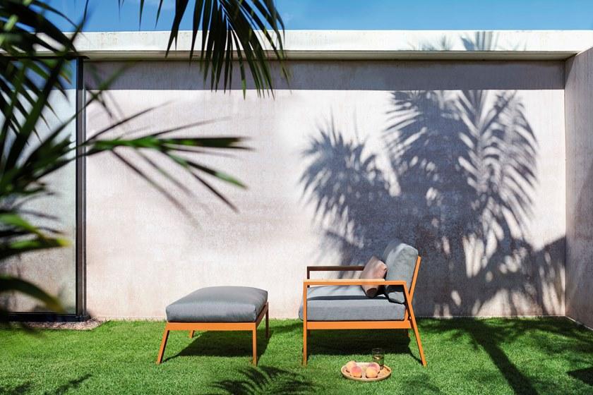 GANDIABLASCO Подставка для ног из стали с порошковым покрытием Timeless sun-id-1508578 - Вид №8