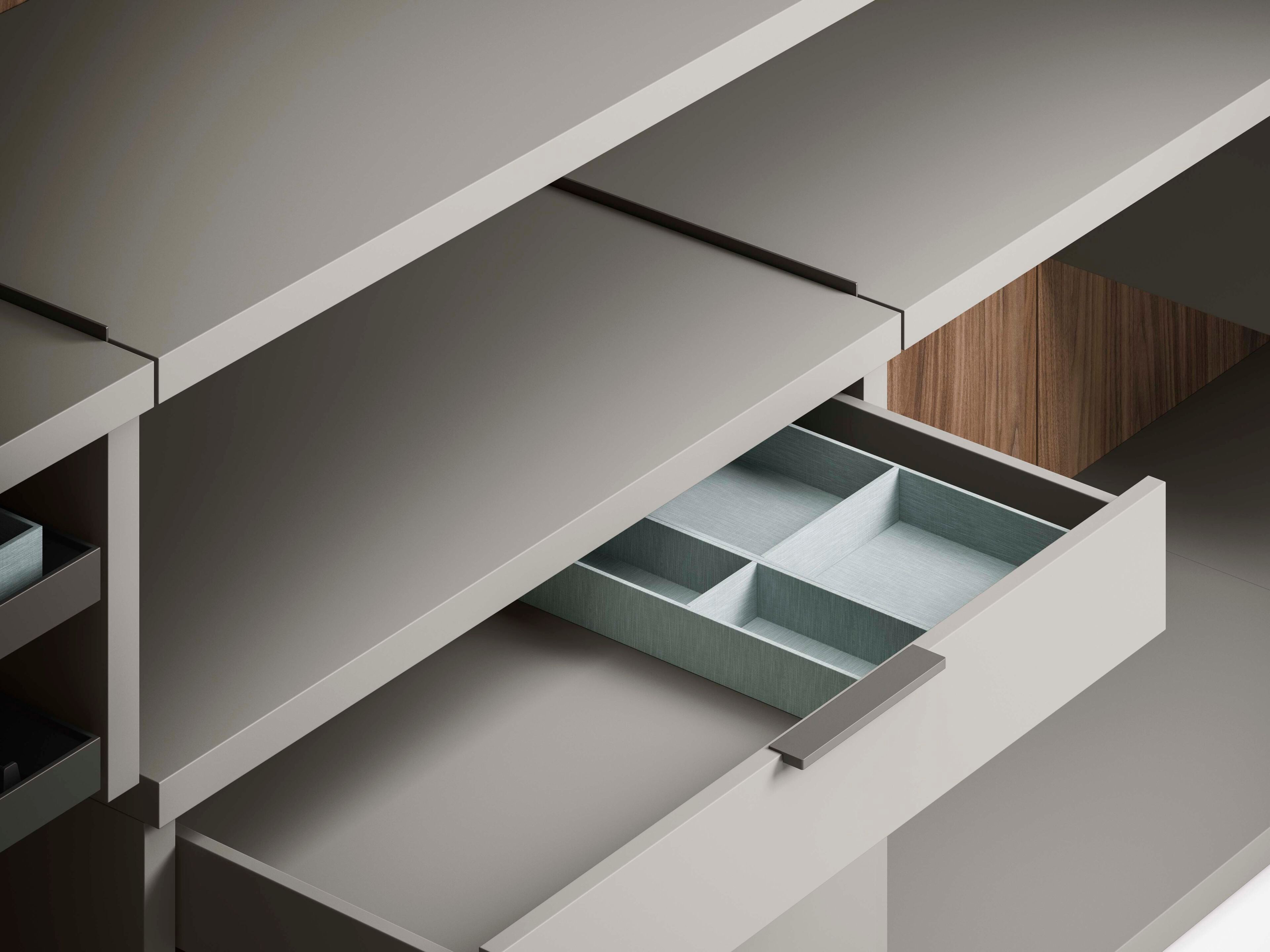 Деревянная секционная гардеробная Alf DaFrè STORE ARCH-00107618 - Вид №27