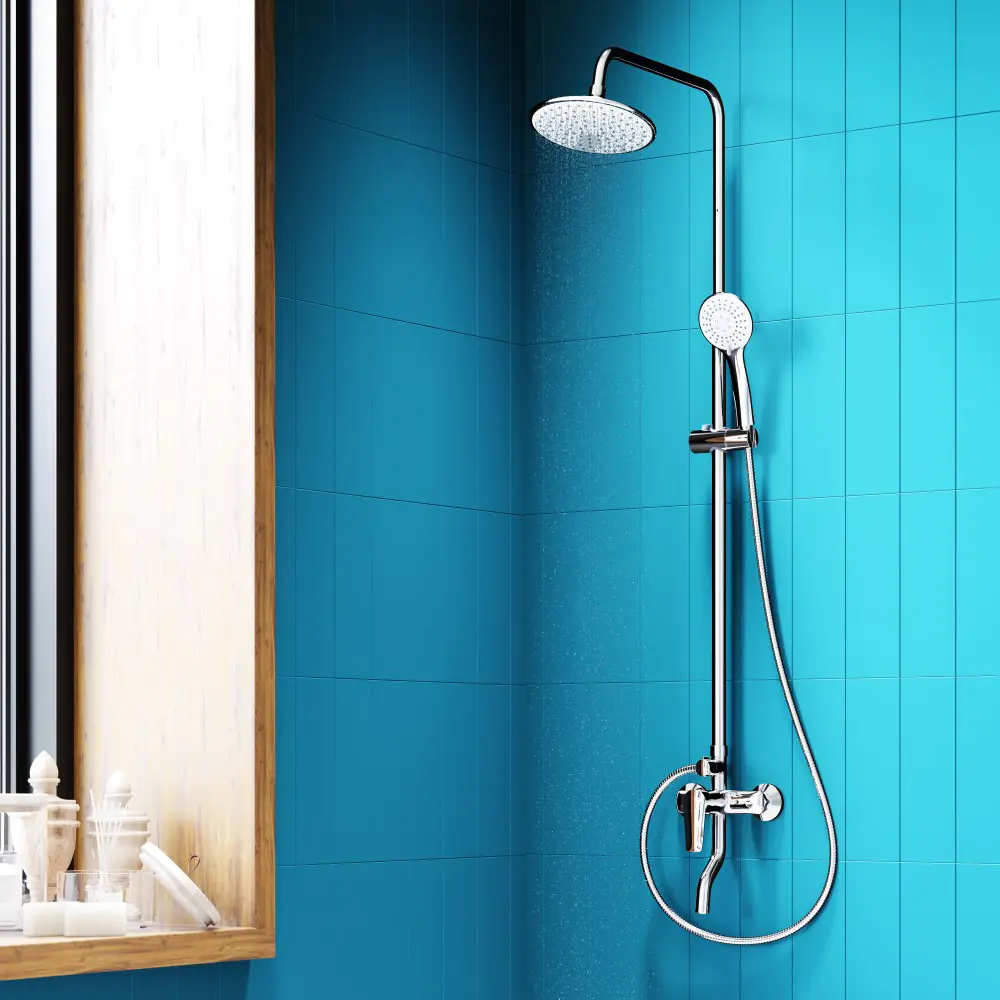 Комплект с верхним душем и смесителем Dorff Comfort STLM-2173816 - Вид №7