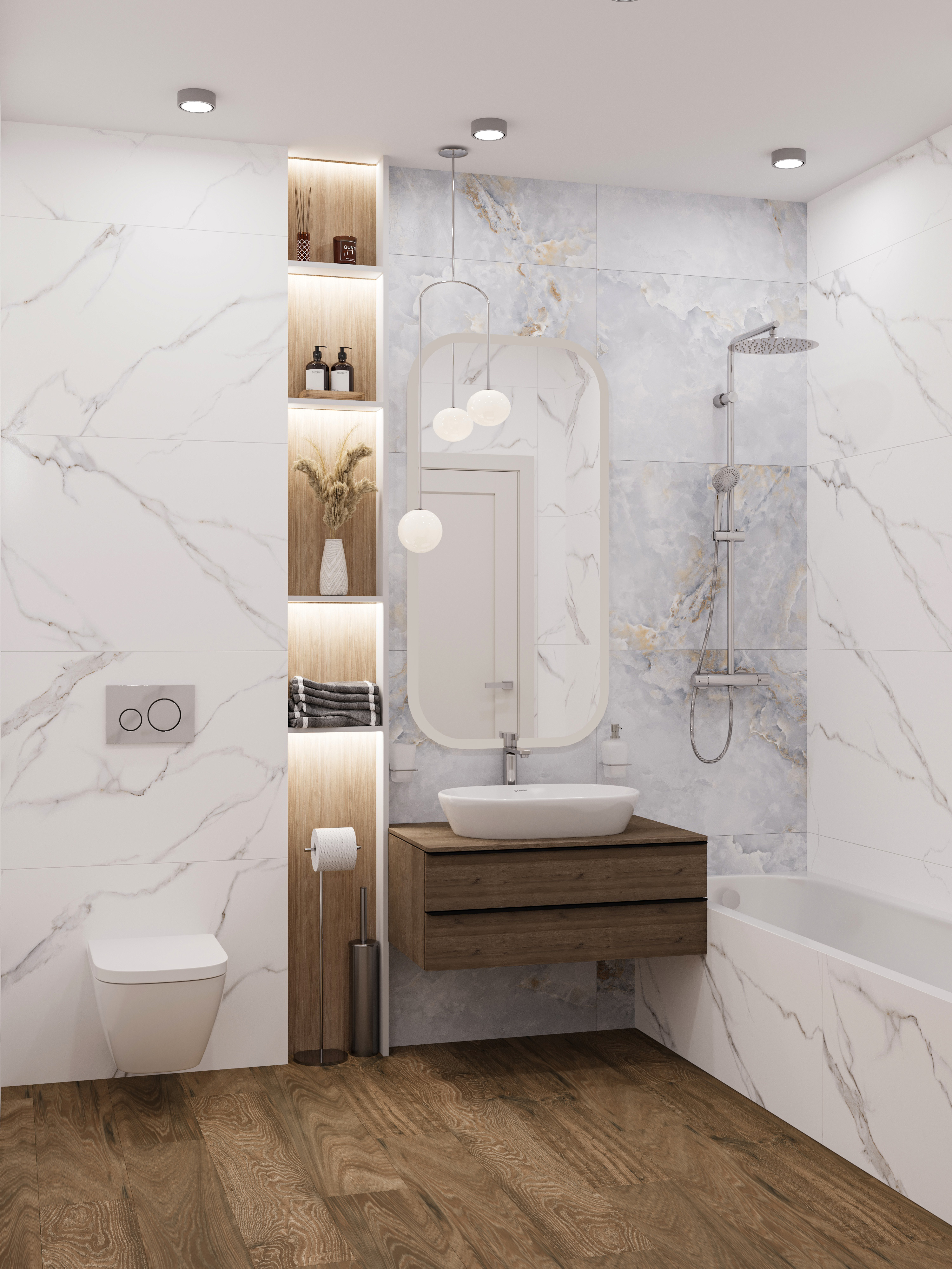 Лесное очарование: керамогранит STAROWOOD Forest STP-ST215 INCOLOR - Вид №2