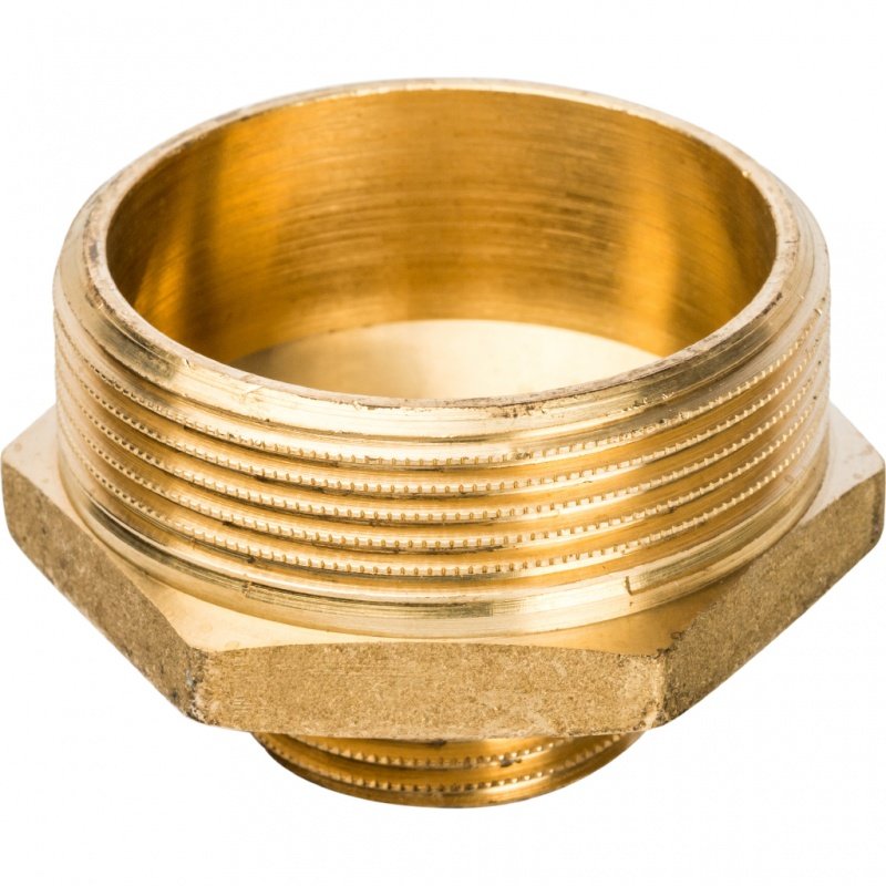 Ниппель переходной НН 3х2" латунь STOUT SFT0003000032 - Вид №1